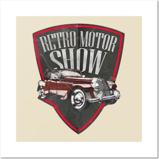 Retro Motor Show Posters and Art